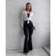 Bona Fashion: Flares "Black Rib"