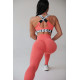 NEBBIA : ЛЕГГИНСЫ HIGH WAIST FIT&SMART LEGGINGS 505 "PEACH"