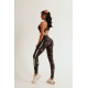 NEBBIA : ЛЕГГИНСЫ HIGH-WAIST PERFORMANCE LEGGINGS 567 "VOLCANIC BLACK"