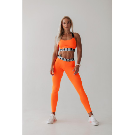 NEBBIA : ЛЕГІНСИ SQUAD HERO SCRUNCH BUTT LEGGINGS 528 "ORANGE"