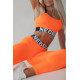 NEBBIA : ЛЕГІНСИ SQUAD HERO SCRUNCH BUTT LEGGINGS 528 "ORANGE"