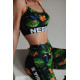 NEBBIA : ТОП EARTH POWERED SPORTS BRA 565 "JUNGLE GREEN"