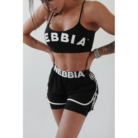 NEBBIA : ШОРТИ FAST&FURIOUS DOUBLE LAYER SHORTS 527 "BLACK"