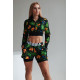 NEBBIA : КУРТКА HIGH-ENERGY CROPPED JACKET 564 "JUNGLE GREEN"