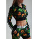 NEBBIA : КУРТКА HIGH-ENERGY CROPPED JACKET 564 "JUNGLE GREEN"