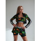 NEBBIA : КУРТКА HIGH-ENERGY CROPPED JACKET 564 "JUNGLE GREEN"