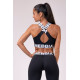 NEBBIA : ТОП POWER YOUR HERO ICONIC SPORTS BRA 535 "BLACK"