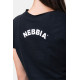 NEBBIA : ТОП LOOSE FIT & SPORTY CROP TOP 583 "BLACK"