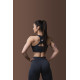 NEBBIA : ТОП ACTIVE SPORTS BRA WITH MEDIUM IMPACT 413 "BLACK"