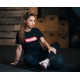 NEBBIA : ФУТБОЛКА WOMEN'S T-SHIRT 592 "BLACK"