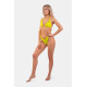 NEBBIA : ТРУСИКИ HIGH CUT V-SHAPE BIKINI BOTTOM 456 " GREEN"