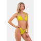 NEBBIA : ТРУСИКИ HIGH CUT V-SHAPE BIKINI BOTTOM 456 " GREEN"