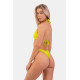 NEBBIA : ТРУСИКИ HIGH CUT V-SHAPE BIKINI BOTTOM 456 " GREEN"