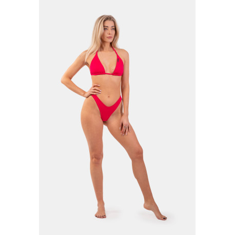 NEBBIA : ТРУСИКИ HIGH CUT V-SHAPE BIKINI BOTTOM 456 " PINK"