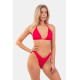 NEBBIA : ТРУСИКИ HIGH CUT V-SHAPE BIKINI BOTTOM 456 " PINK"