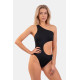 NEBBIA : КУПАЛЬНИК ONE SHOULDER ASYMMETRICAL MONOKINI 459 "BLACK"