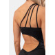 NEBBIA : КУПАЛЬНИК ONE SHOULDER ASYMMETRICAL MONOKINI 459 "BLACK"