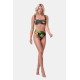 NEBBIA : ТОП HIGH-ENERGY BIKINI - TOP 553 "JUNGLE GREEN"