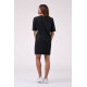 NEBBIA : ПЛАТЬЕ PLAYFUL RESTDAY OVERSIZED DRESS 522 "BLACK"