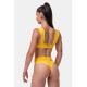 NEBBIA : ТРУСИКИ HIGH-WAIST RETRO BIKINI - BOTTOM 555 "YELLOW"