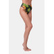 NEBBIA : ТРУСИКИ HIGH-WAIST SPORTY BIKINI - BOTTOM 555 " JUNGLE GREEN"