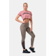 NEBBIA : ТОП LOOSE FIT & SPORTY CROP TOP 583 "OLD ROSE"