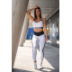 NEBBIA : ТОП POWER YOUR HERO ICONIC SPORTS BRA 535 "WHITE"