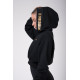 NEBBIA : ХУДИ GOLDEN CROPPED HOODIE 824 "BLACK"