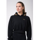 NEBBIA : ХУДИ GOLDEN CROPPED HOODIE 824 "BLACK"