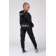 NEBBIA : ХУДИ GOLDEN CROPPED HOODIE 824 "BLACK"