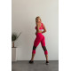 NEBBIA : ЛЕГГИНСЫ HIGH-WAIST ¾ LENGTH SPORTY LEGGINGS 406 "PINK"