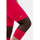 NEBBIA : ЛЕГГИНСЫ HIGH-WAIST ¾ LENGTH SPORTY LEGGINGS 406 "PINK"