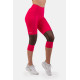 NEBBIA : ЛЕГГИНСЫ HIGH-WAIST ¾ LENGTH SPORTY LEGGINGS 406 "PINK"