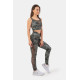 NEBBIA : ЛЕГГИНСЫ ECO CAMO GREEN MESH LEGGINGS "BREATHE" 400 "CAMO GREEN"