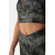 NEBBIA : ТОП ECO CAMO GREEN MESH SPORTS BRA 411 "BREATHE" 