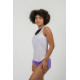 NEBBIA : МАЙКА FIT ACTIVEWEAR TANK TOP AIR З REFLECTIVE LOGO 439 "WHITE"