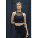 NEBBIA : ТОП FIT ACTIVEWEAR PADDED SPORTS BRA 437 "BLACK"