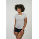 NEBBIA : ФУТБОЛКА FIT ACTIVEWEAR T-SHIRT "AIRY" WITH REFLECTIVE LOGO 438 "WHITE"