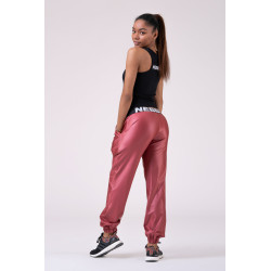 NEBBIA : БРЮКИ SPORTS DROP CROTCH PANTS 529 " PEACH "