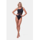 NEBBIA : КУПАЛЬНИК ONE SHOULDER SPORTY SWIMSUIT 559 "BLACK"