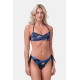 NEBBIA : ТОП EARTH POWERED BIKINI - TOP 556 "OCEAN BLUE "