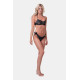 NEBBIA : ТОП EARTH POWERED BIKINI - TOP 556 "VOLCANIC BLACK"