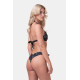 NEBBIA : ТОП EARTH POWERED BIKINI - TOP 556 "VOLCANIC BLACK"