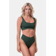 NEBBIA : ТОП MIAMI SPORTY BIKINI - BRALETTE 554 "DARK GREEN"