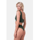 NEBBIA : ТОП MIAMI SPORTY BIKINI - BRALETTE 554 "DARK GREEN"