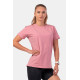 NEBBIA : ФУТБОЛКА INVISIBLE LOGO NEBBIA T-SHIRT 602 "OLD ROSE"