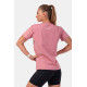 NEBBIA : ФУТБОЛКА INVISIBLE LOGO NEBBIA T-SHIRT 602 "OLD ROSE"