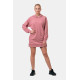 NEBBIA : ХУДІ EVERYDAY HERO LONG SWEATSHIRT WITH A HOODIE 580 "OLD ROSE"