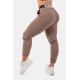 NEBBIA : ШТАНИ ICONIC MID-WAIST SWEATPANTS 408 "BROWN"