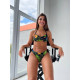 NEBBIA : ТОП EARTH POWERED BIKINI - TOP 556 "JUNGLE GREEN"